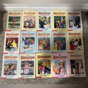 (15) Babysitters Club Little Sister Kids Chapter Book Lot by Ann M Martin
